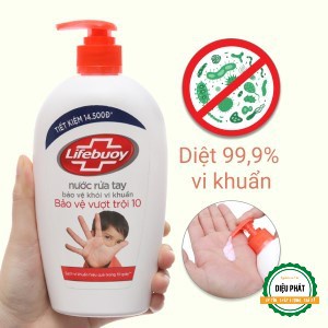 Nước Rửa Tay Lifeboy Chai 180g/500g