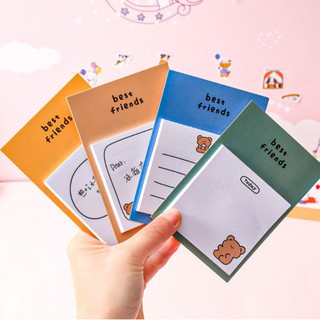 Tập giấy note 30 tờ Cute Bear