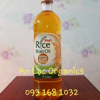 King Rice Bran Oil 1L - Dầu cám gạo hữu cơ