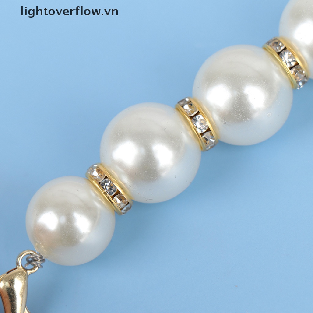 1 Dây Đeo Túi Xách Đính Ngọc Trai Giả Thời Trang Nữ