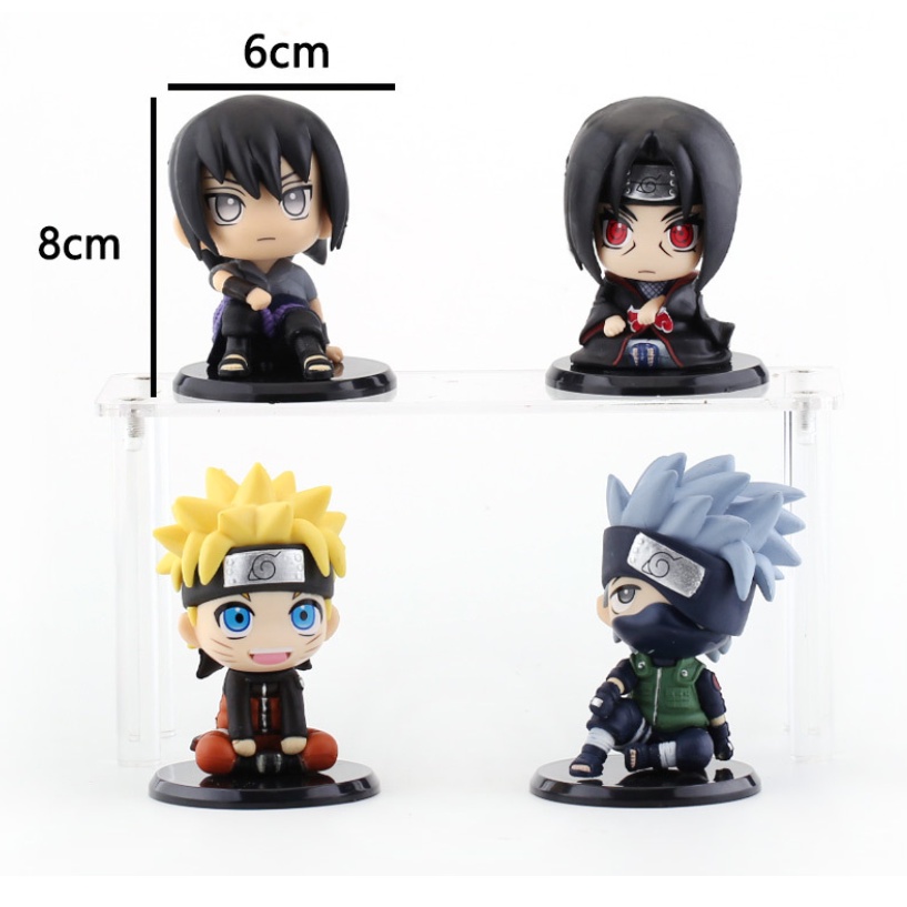 Quà Tặng Sinh Nhật, Hộp Quà Mô Hình Nhân Vật Naruto Chibi, Nhân Vật Anime Yêu Thích Của Các Bạn Nhỏ