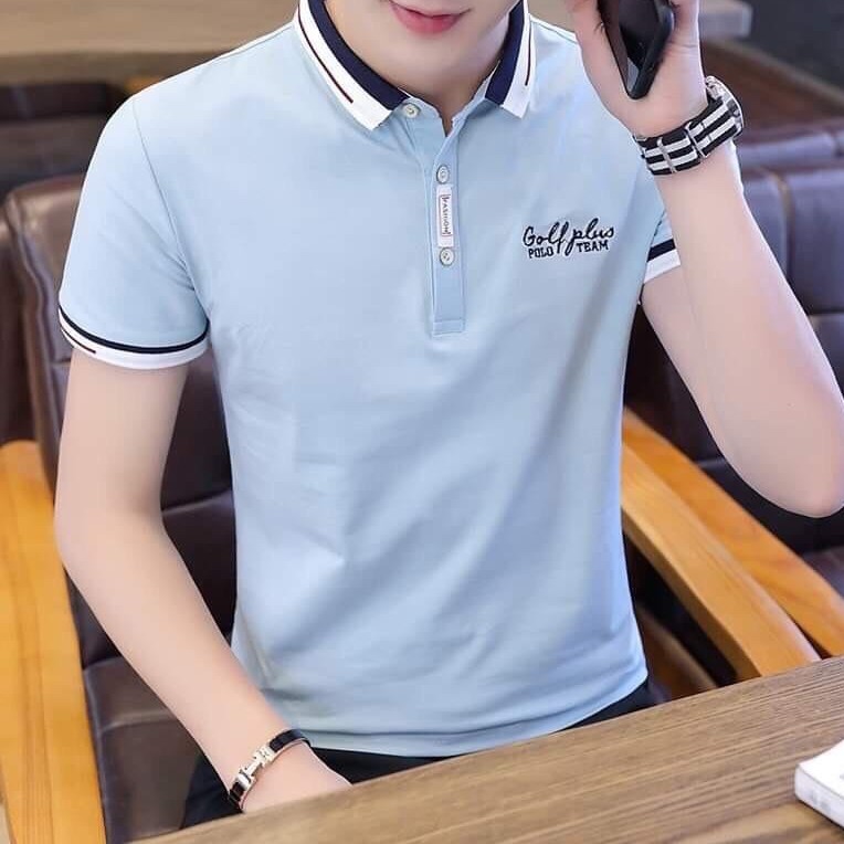 Áo thun nam cổ bẻ ngắn tay cao cấp phong cách hàn quốc, áo thun polo nam MURADFASHION ATC033