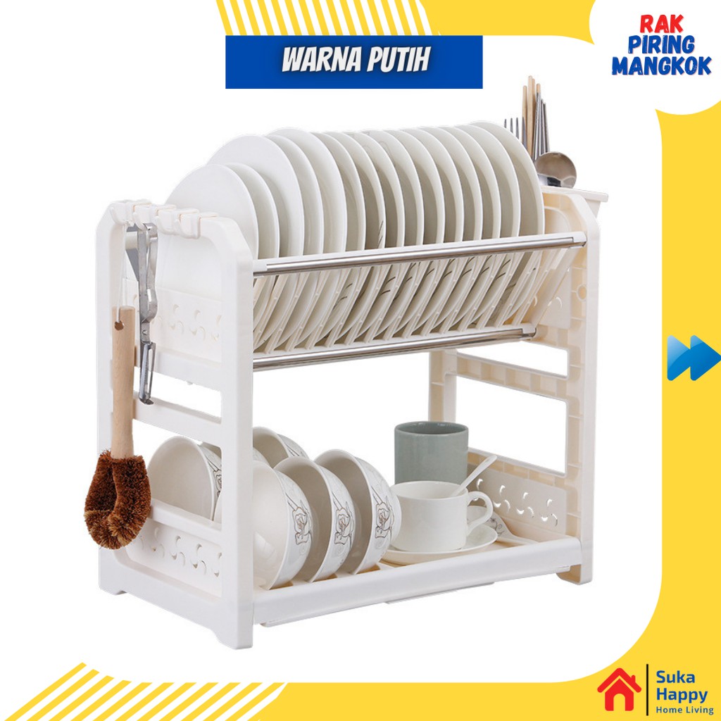 Giá Nhựa Để Chén Dĩa Muỗng Nĩa Cho Nhà Bếp (Có Bán Lẻ) | BigBuy360 - bigbuy360.vn
