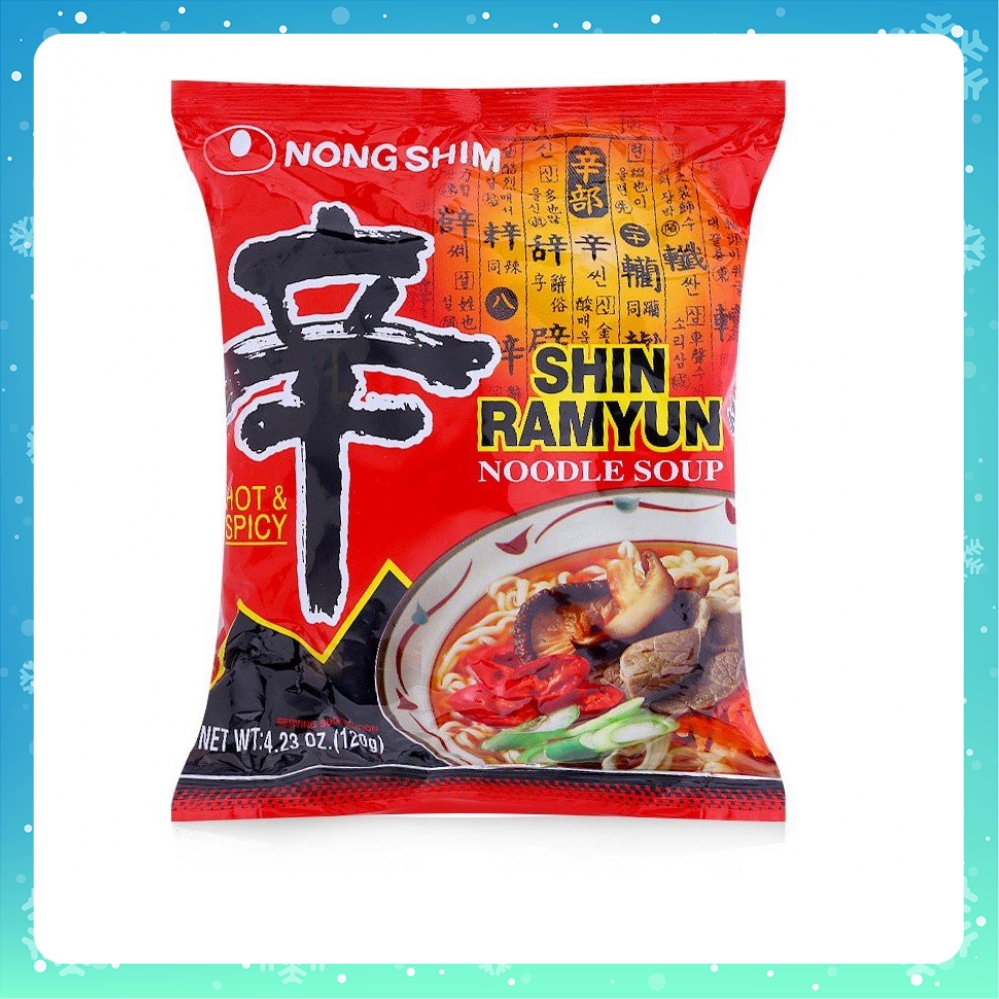 Mì Cay Nongshim Shin Ramyun Hàn Quốc 1 gói x 120g | BigBuy360 - bigbuy360.vn