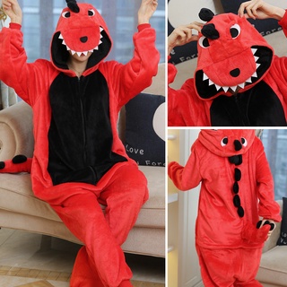 Đồ ngủ liền thân thiết kế kiểu dáng hoạt hình dễ thương cho nam và nữ