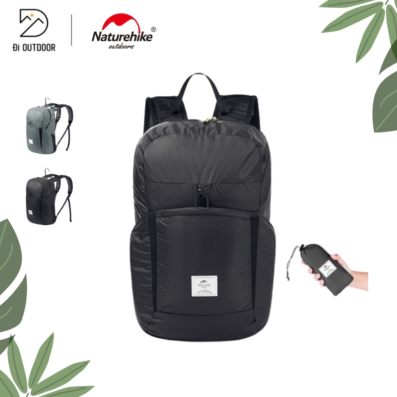 Balo du lịch xếp gọn siêu nhẹ Naturehike 22L NH17A017-B