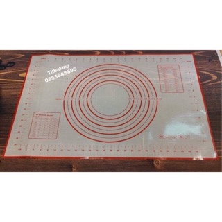 Thảm nhào bột silicon sợi thuỷ tinh 40x60cm