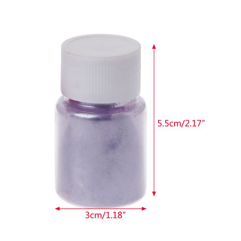 Bộ phấn mica 20 màu ánh nhũ dùng tạo màu thủ công cho mỹ phẩm