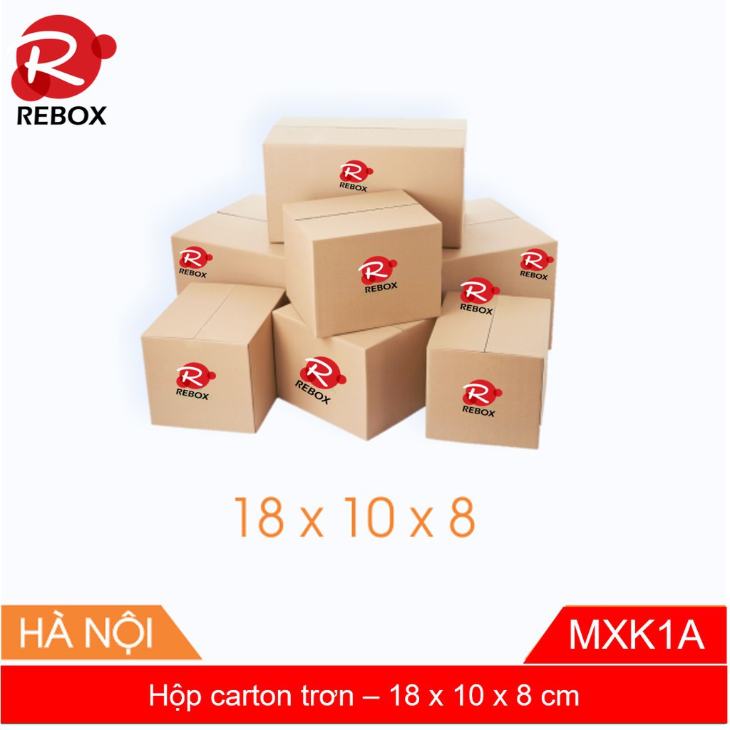 Hộp Carton 18x10x8 - COMBO 30 Hộp đóng hàng 3 lớp SIÊU RẺ