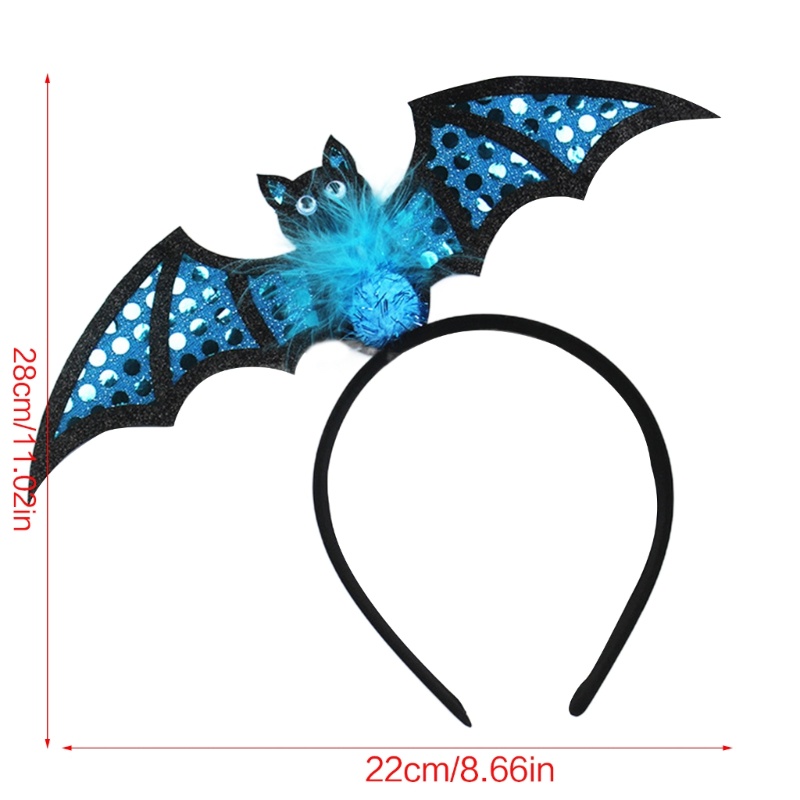 Băng Đô Hóa Trang Halloween Hình Dơi Cho Nữ