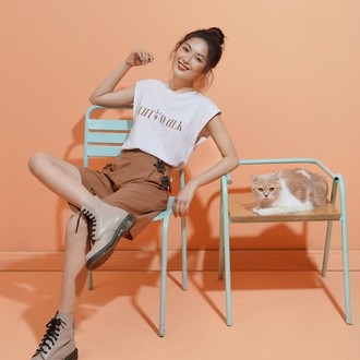 [Mã WABRWA8 giảm 15% đơn 99k] [MÉO SHOP] Áo Thun Cat walk | BigBuy360 - bigbuy360.vn