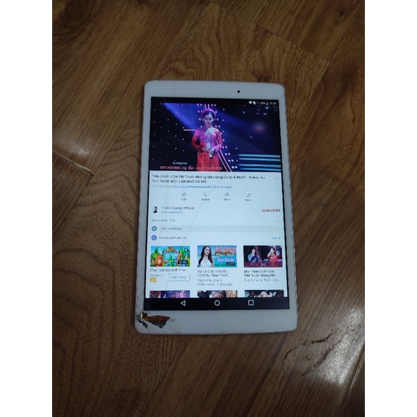 Máy tính bảng LG Aqua Tab 8.0 inch , ram 2g, bộ nhớ 16g