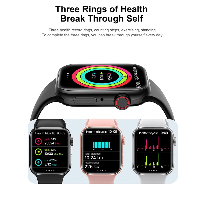 T900 Max Pro L Bluetooth Thông Minh 8 Gọi Đo Nhịp Tim Huyết Áp 1.92 Inch Model mới nhất 2022