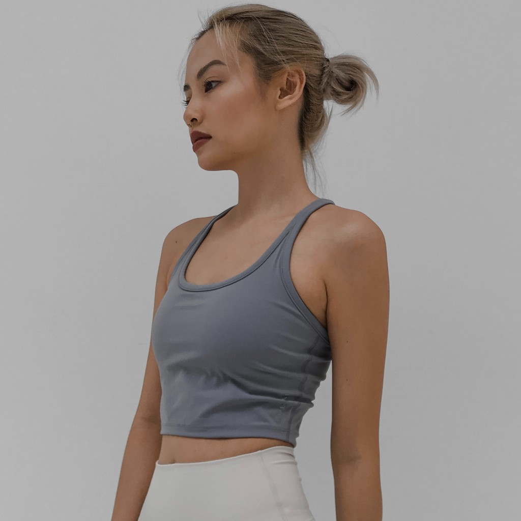 Áo ngực thể thao RYACTIVE -  FEARLESS TANK Ultimate Grey