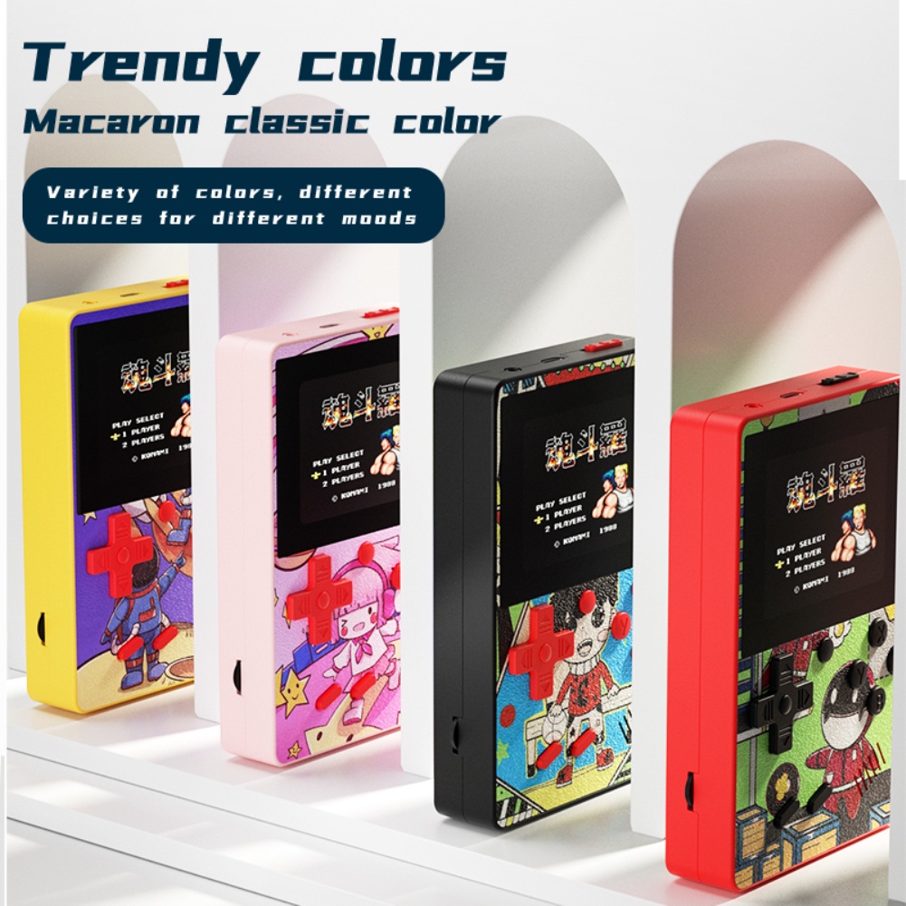 Máy trò chơi cầm tay X50 Portable Macaron 500 trong 1
