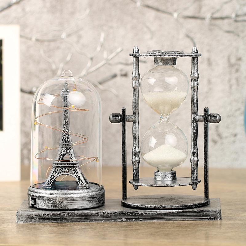 Đồng Hồ Cát Để Bàn Hình Tháp Cổ Điển