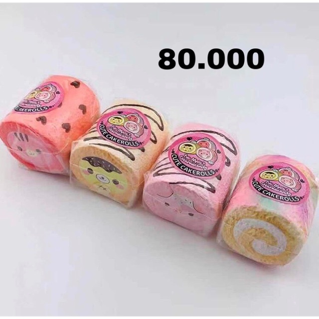 Punimaru Squishy Roll Cake