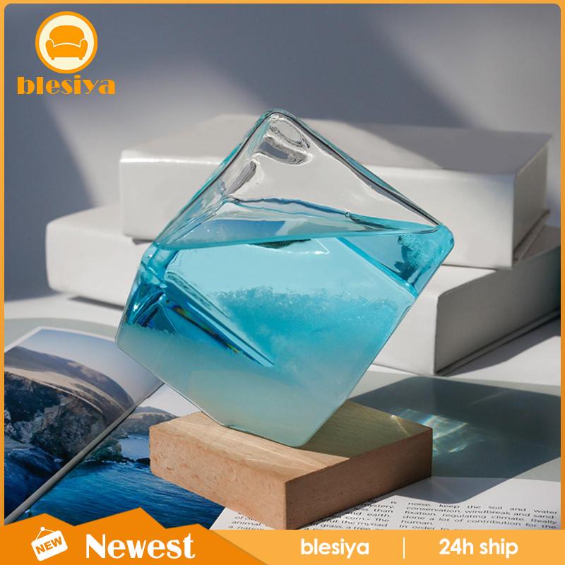 [Blesiya] Bình Thủy Tinh Dự Báo Thời Tiết Bão Tố Trang Trí Nhà Cửa