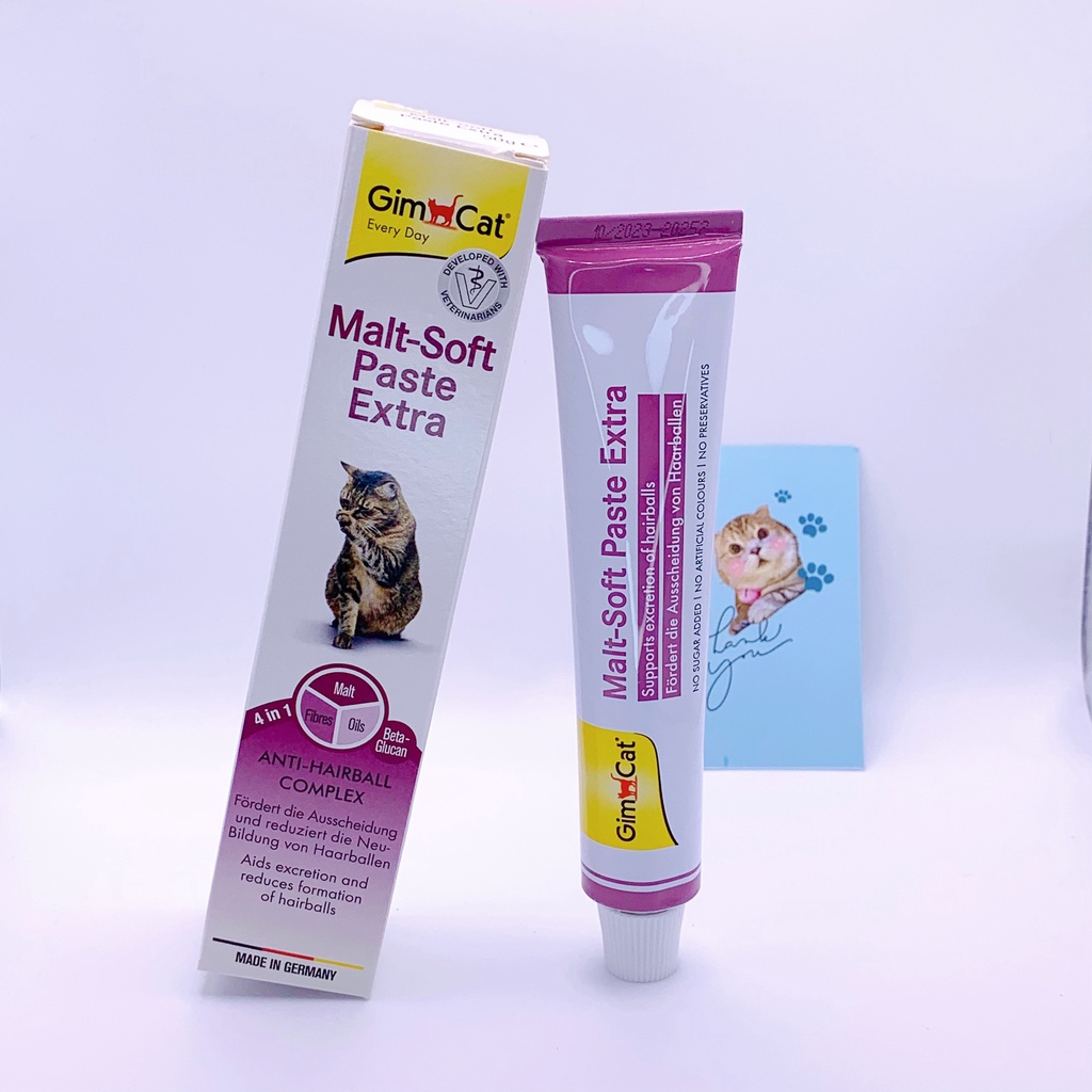 GiMCAT Tiêu Búi Lông Dành Cho Mèo 50G