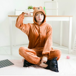 Bộ Đồ Thú Gấu Brown ❤️ FREESHIP ❤