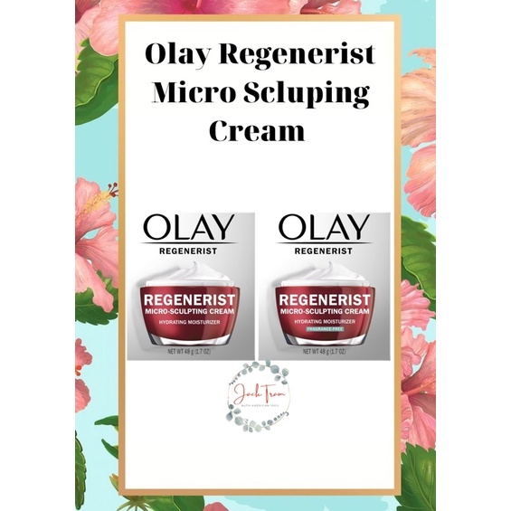 Kem dưỡng ẩm chống lão hóa Olay Regenerist Micro-Sculpting Cream Face Moisturizer 48g