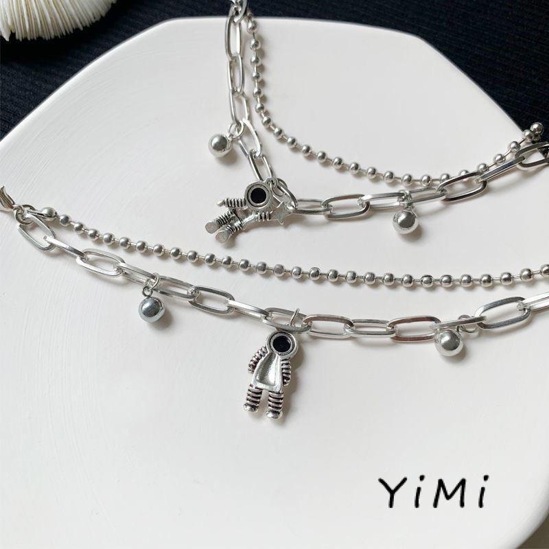 【Yimi.Vn】Vòng Tay Cặp Đôi Hình Phi Hành Gia/Ngôi Sao Dễ Thương Làm Quà Tặng Cho Bạn Gái