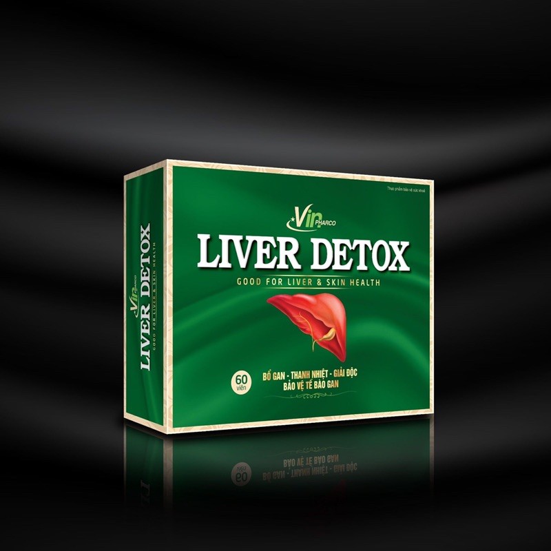 LIVER DETOX bổ gan, thanh nhiệt, giải độc - Liên doanh Canada