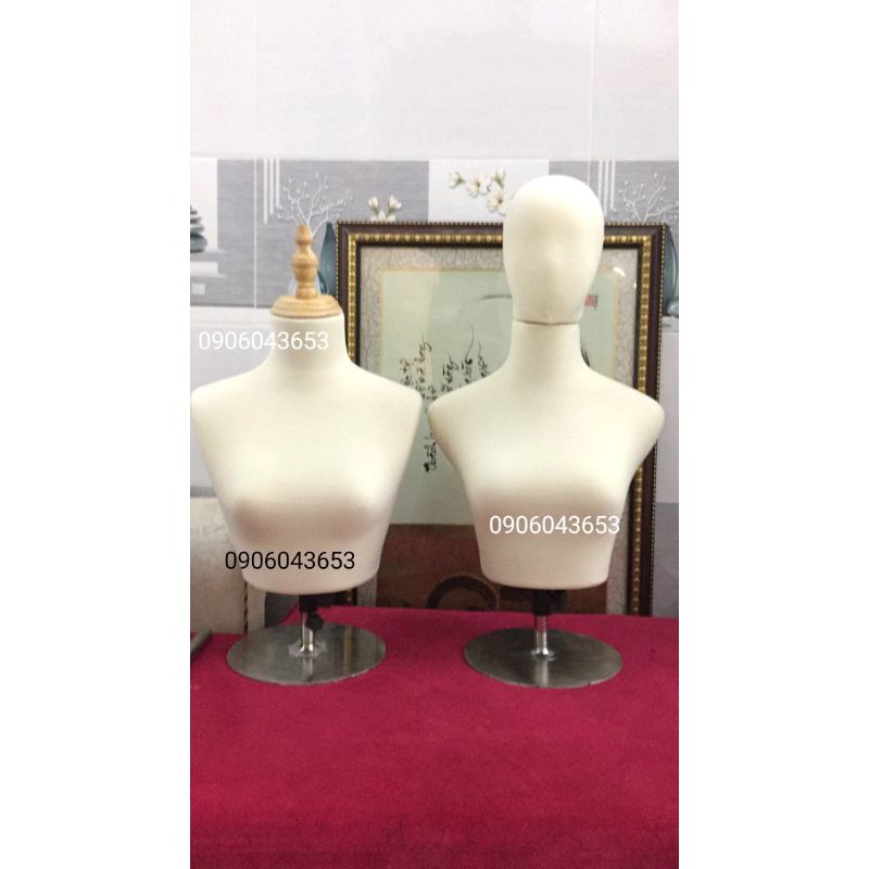 manocanh đội nón, quàng khăn