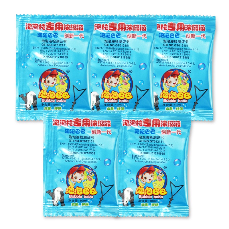 Dung dịch tạo bong bóng xà phòng không độc hại 10ml