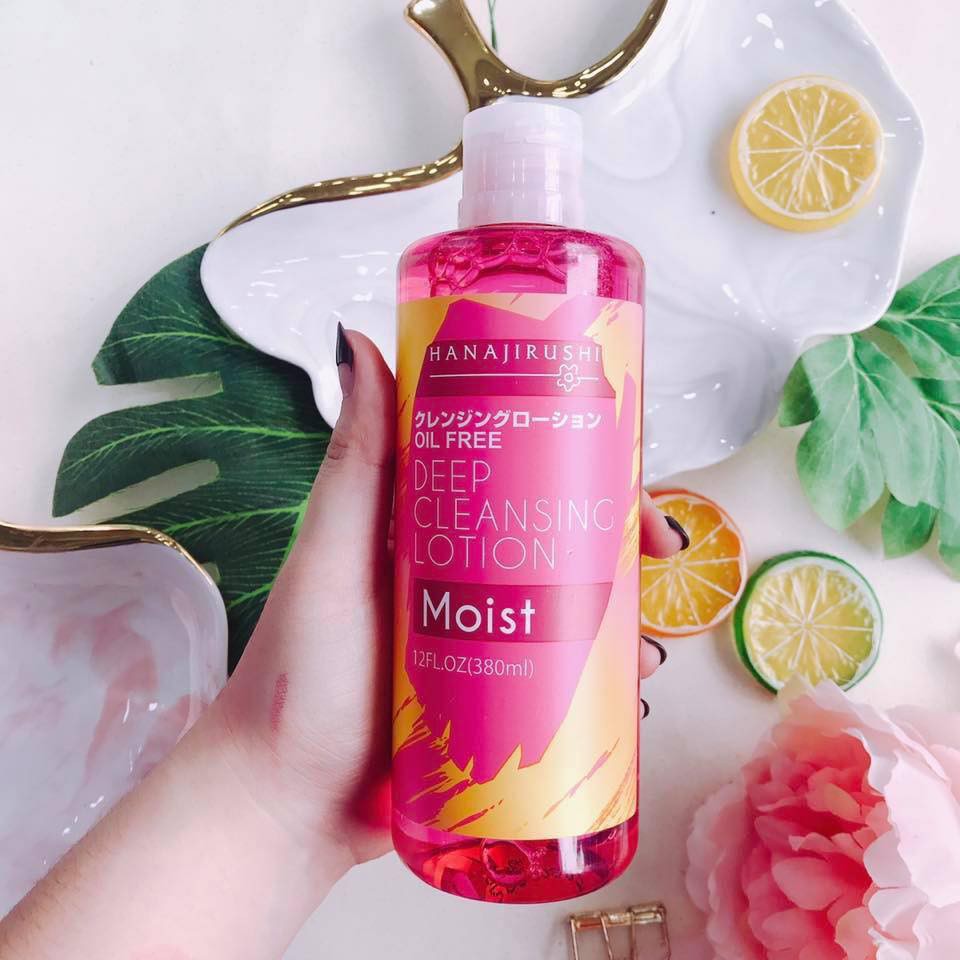 Nước tẩy trang HANAJIRUSHI siêu dưỡng ẩm 380ml