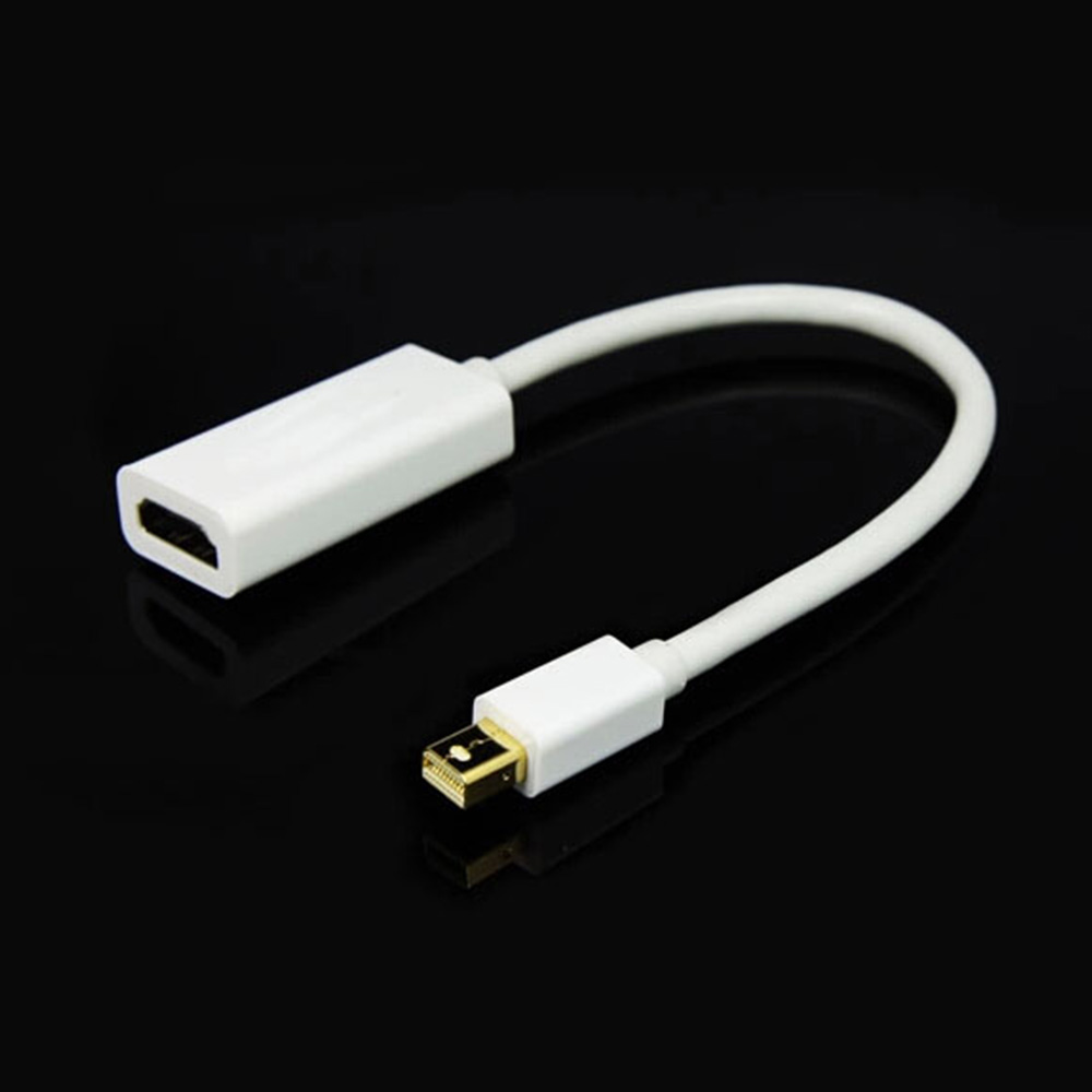 ☆YOLA☆ New Mini Display Port DP To HDMI HD Thunderbolt Adapter High Speed White Home Supply Electronic Cable