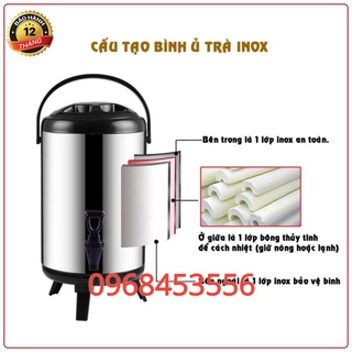Bình ủ trà inox