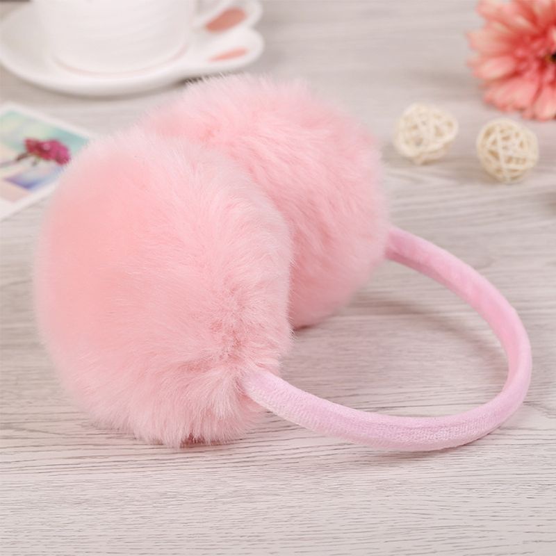 Chụp Tai Giả Lông Thỏ Giữ Ấm Mùa Đông Cỡ Lớn Thời Trang 2019 Cho Nữ