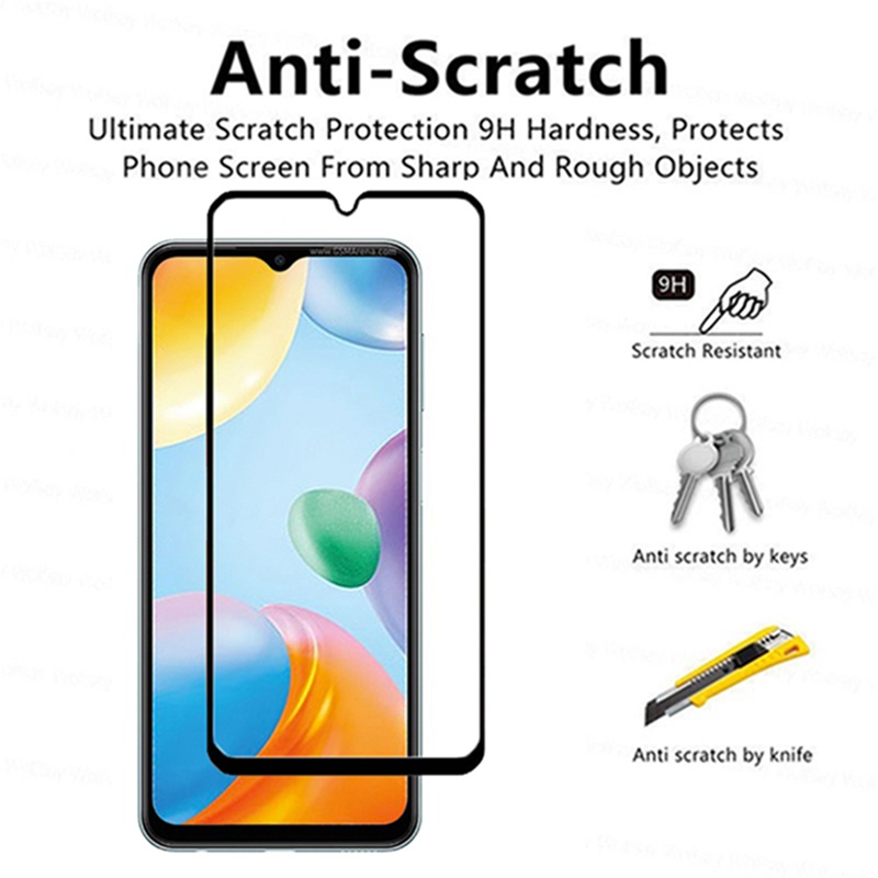Kính Cường Lực 9D 2 Trong 1 Bảo Vệ Camera Cho Xiaomi Poco C40