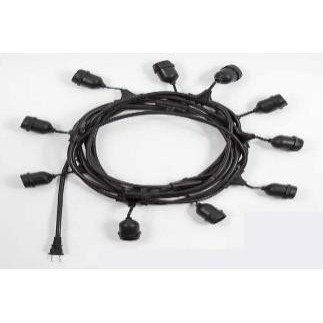 Dây Đui Đèn Kín Nước Ngoài Trời 5M 10ĐUI - 10M 15ĐUI - 10M 10 ĐUI- 10M20 ĐUI - 15M 15 ĐUI