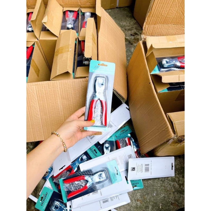 Combo bộ kìm bấm khuy áo tiện dụng kèm hộp nhựa chứa 400 chi tiết MIIBOOSHI D4.059