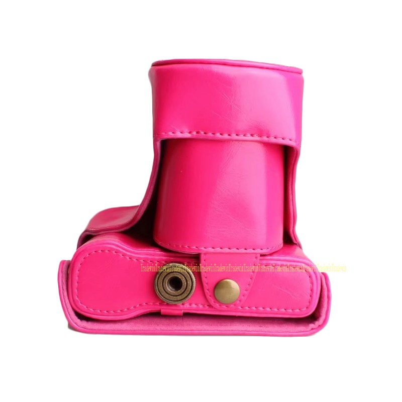 Túi Da PU Cho Máy Ảnh Fujifilm X-A7 XA7 Với 15-45 Mm