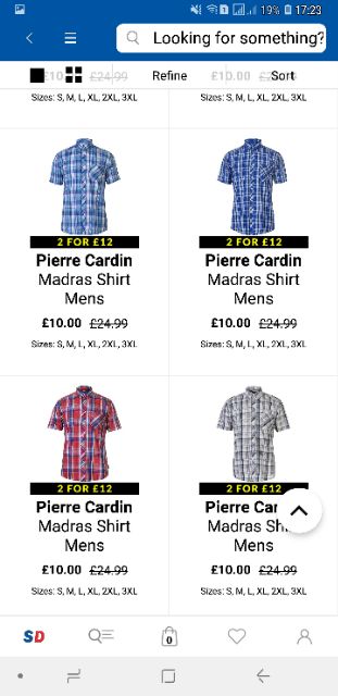 Áo sơ mi ngắn tay pierre cardin UK