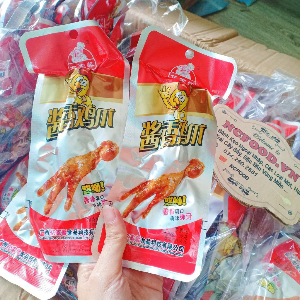 Chân Gà Cay Tứ Xuyên 32g (NCFOOD) | BigBuy360 - bigbuy360.vn