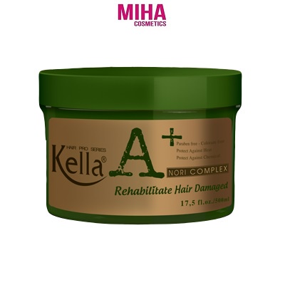 Hấp Dầu Kella A+ Nori Complex Rehabilitate Hair Damaged 500ml