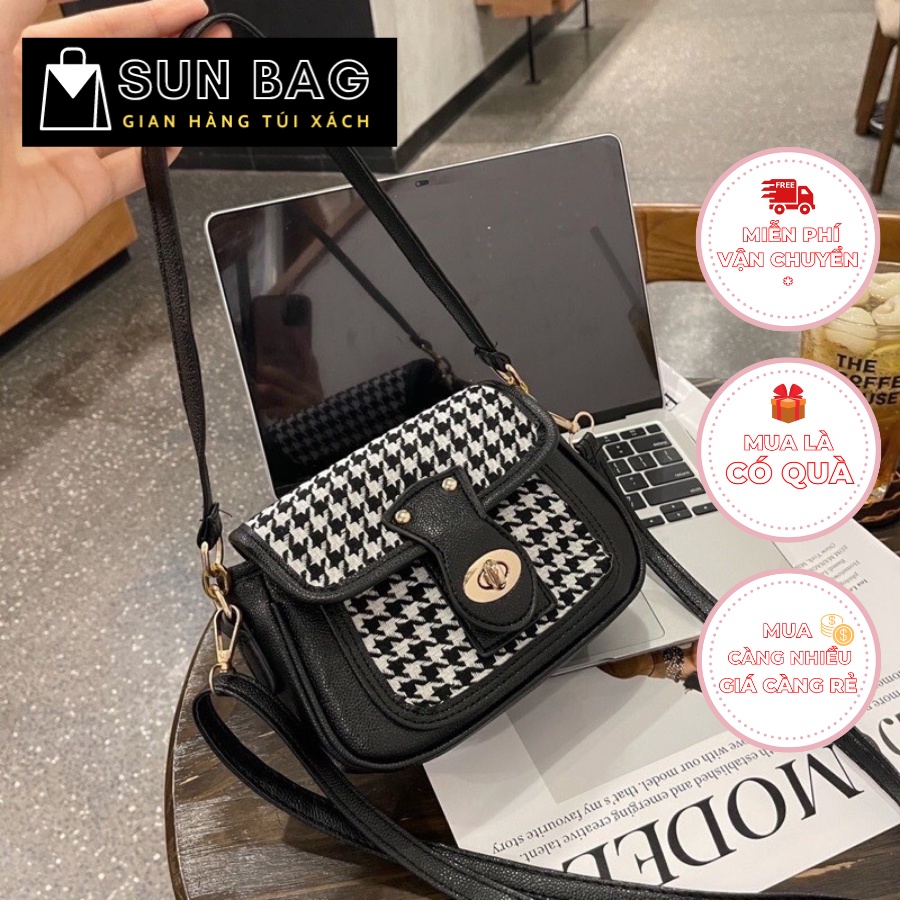Túi xách nữ đeo chéo, túi đi chơi, đi học, da đẹp, thời trang cao cấp size 25cm SB091