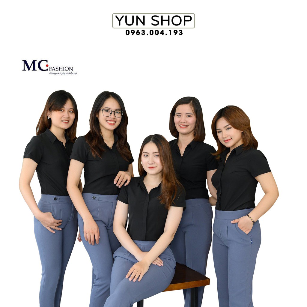 Quần tây nữ,quần âu công sở nữ Q0426 đẹp MC Fashion màu xám,mặc đồng phục nhóm,công ty đẹp