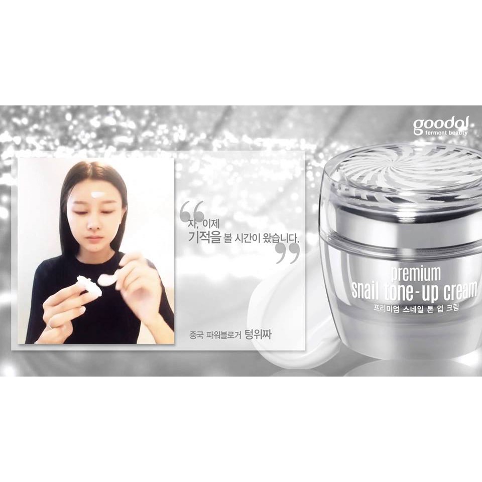 Kem ốc sên Goodal Premium Snail Tone Up Cream 50ml