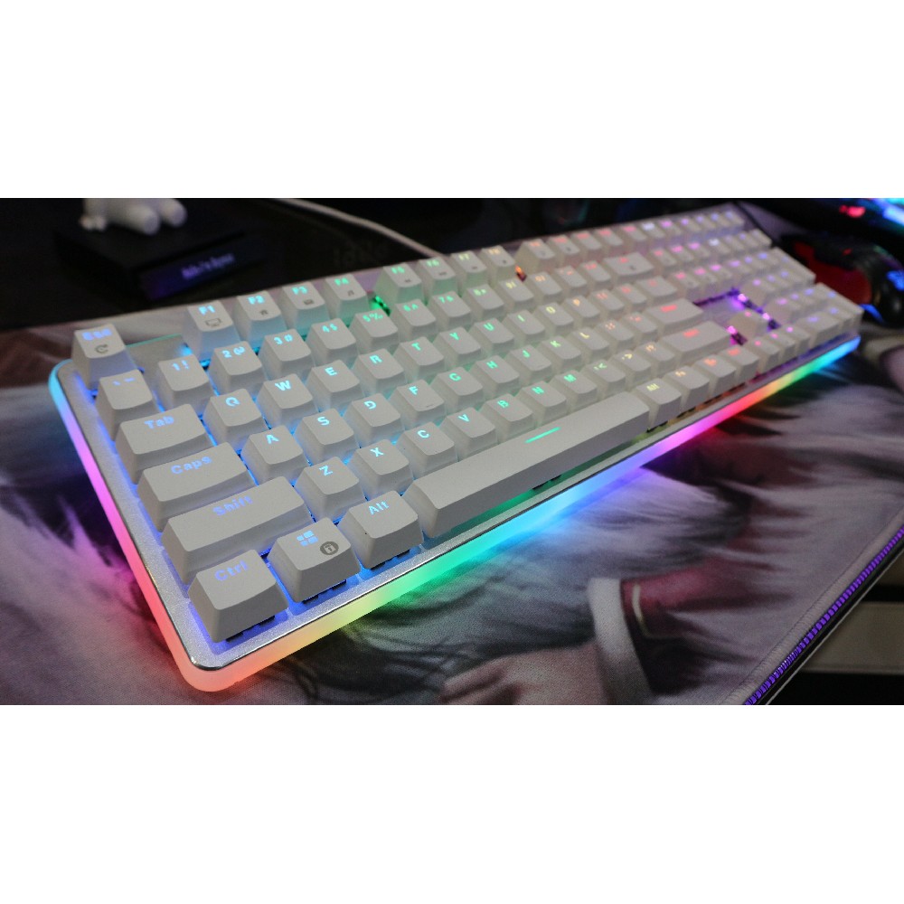 BÀN PHÍM CƠ ROYAL KLUDGE RK918 BLUE SWITCH LED RGB | BigBuy360 - bigbuy360.vn