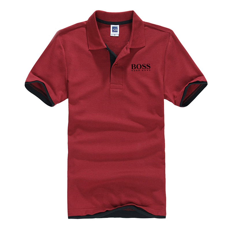 Hugo Boss áo polo Ngắn Tay Thời Trang Dành Cho Nam