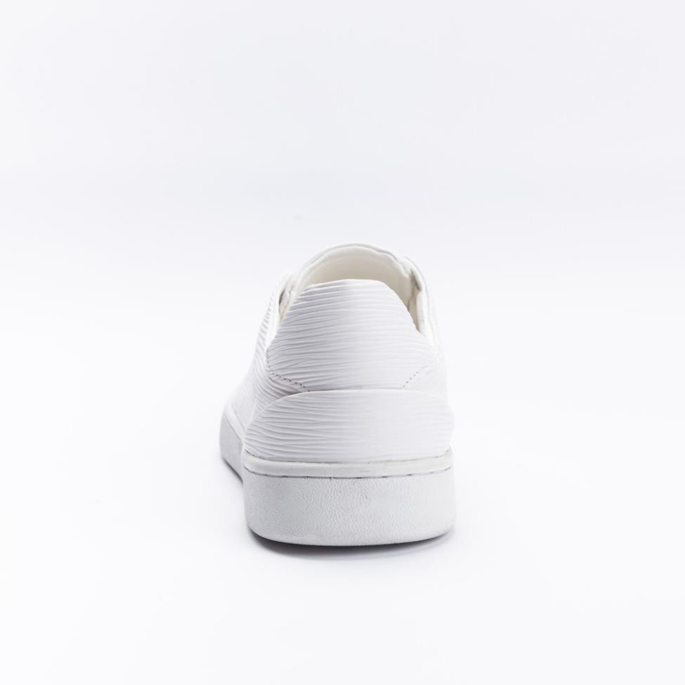Giày nam đẹp màu trắng cổ thấp phong cách hàn quốc, chất lượng da cao cấp trẻ trung GB101