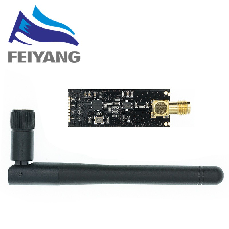 Mô đun truyền tín hiệu không dây Tzt Nrf24L01 2.4g / Nrf24L01 RF24L01+PA+LNA có anten khoảng cách 1100m