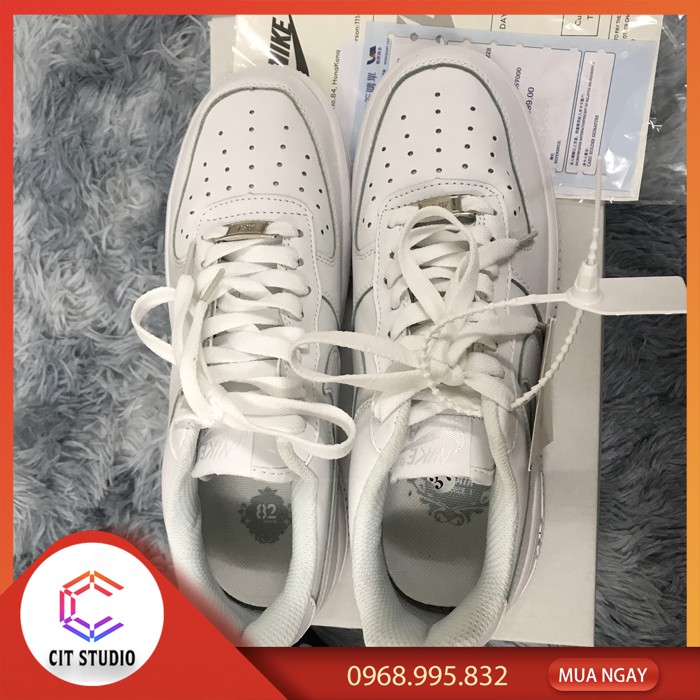 [Ảnh thật] Giày sneaker trắng AF1 [hỗ trợ đổi trả] | BigBuy360 - bigbuy360.vn