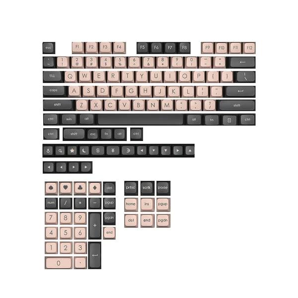 Bộ Keycap / Nút bàn phím AJAZZ Peace Kitty 129 phím  -Chính Hãng