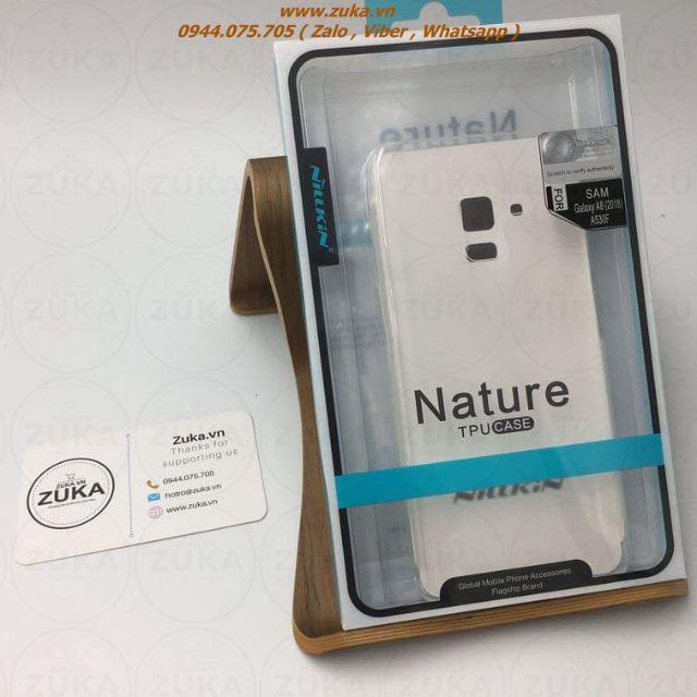 Ốp dẻo nillkin Samsung A8 (2018)